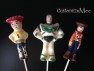 451sp Woodsman Fuzzy Lightyear Chocolate or Hard Candy Lollipop Mold